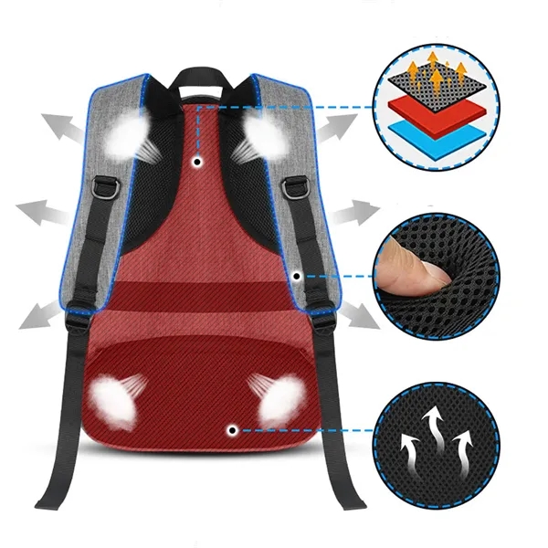 Travel Laptop Backpack - Travel Laptop Backpack - Image 4 of 4