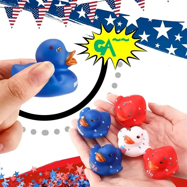 Squeezable Mini Rubber Duck Toy - Squeezable Mini Rubber Duck Toy - Image 2 of 2