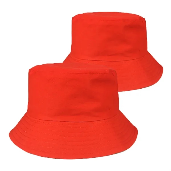 Full Color Cotton Bucket Hat - Full Color Cotton Bucket Hat - Image 1 of 11