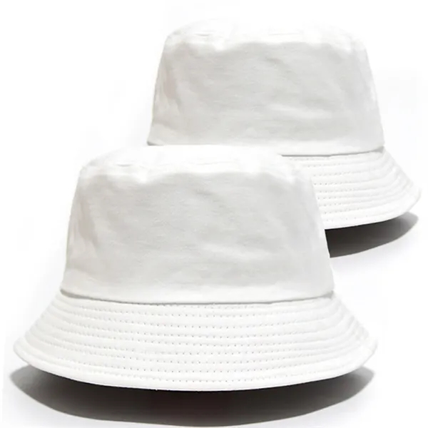 Full Color Cotton Bucket Hat - Full Color Cotton Bucket Hat - Image 5 of 11