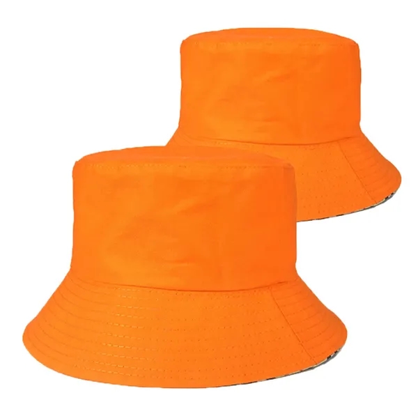 Full Color Cotton Bucket Hat - Full Color Cotton Bucket Hat - Image 6 of 11