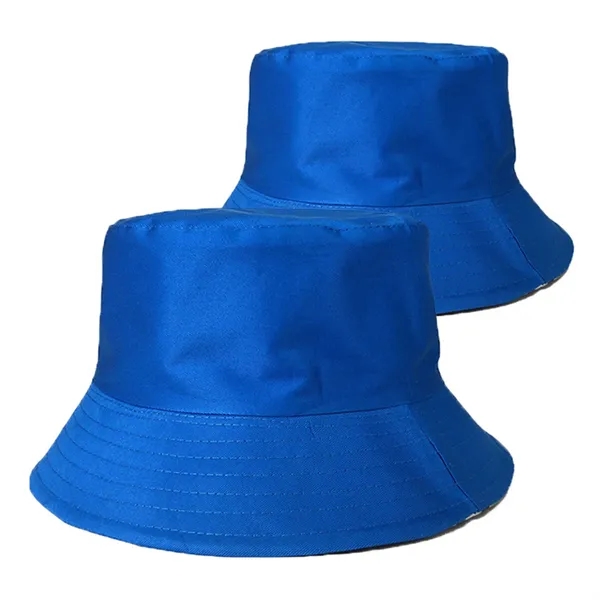 Full Color Cotton Bucket Hat - Full Color Cotton Bucket Hat - Image 9 of 11