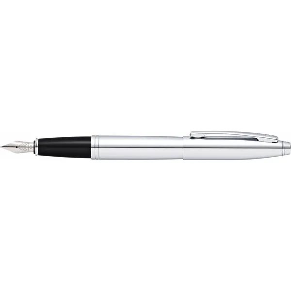 Calais™ Polished Chrome Fountain Pen Medium Nib - Calais™ Polished Chrome Fountain Pen Medium Nib - Image 3 of 5