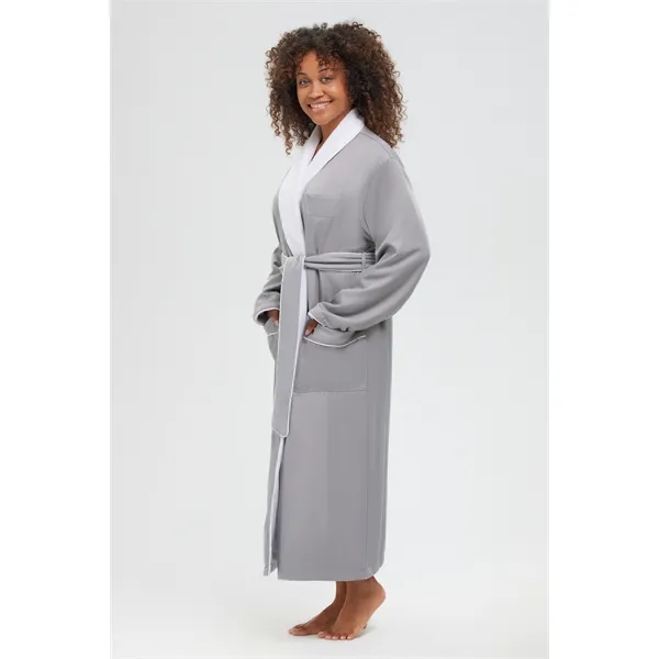 The Microfiber Shawl Robe Lined In Plush - The Microfiber Shawl Robe Lined In Plush - Image 6 of 39