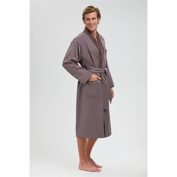 The Microfiber Shawl Robe Lined In Plush - The Microfiber Shawl Robe Lined In Plush - Image 11 of 39