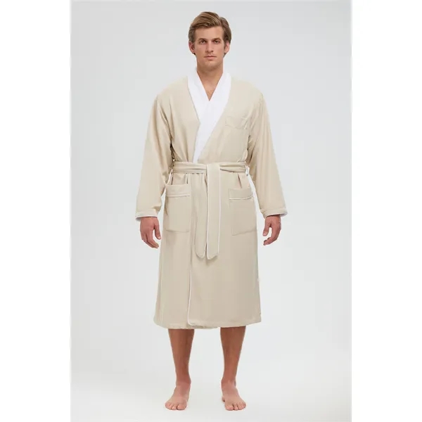 The Microfiber Shawl Robe Lined In Plush - The Microfiber Shawl Robe Lined In Plush - Image 14 of 39
