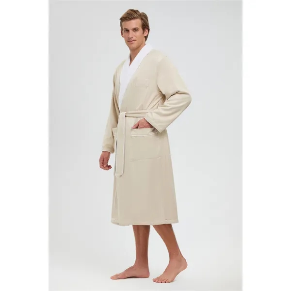 The Microfiber Shawl Robe Lined In Plush - The Microfiber Shawl Robe Lined In Plush - Image 15 of 39