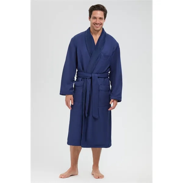 The Microfiber Shawl Robe Lined In Plush - The Microfiber Shawl Robe Lined In Plush - Image 18 of 39