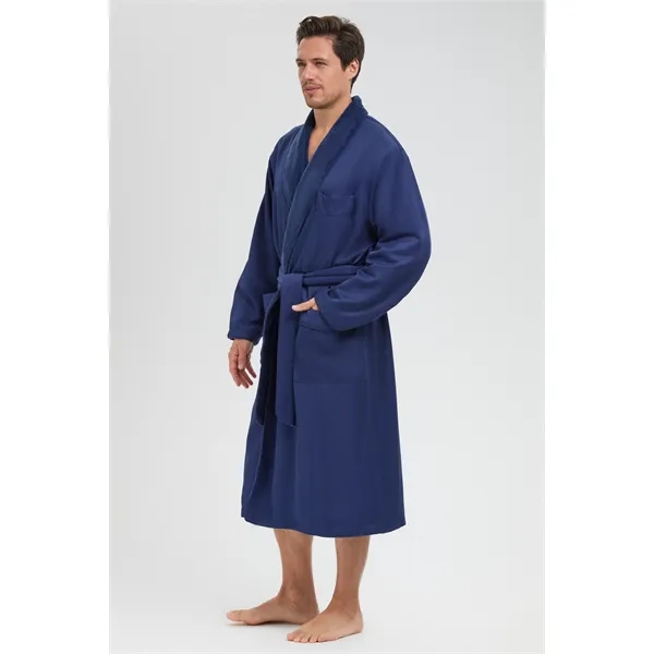 The Microfiber Shawl Robe Lined In Plush - The Microfiber Shawl Robe Lined In Plush - Image 19 of 39