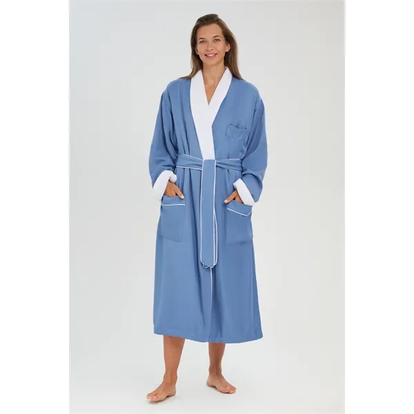 The Microfiber Shawl Robe Lined In Plush - The Microfiber Shawl Robe Lined In Plush - Image 23 of 39