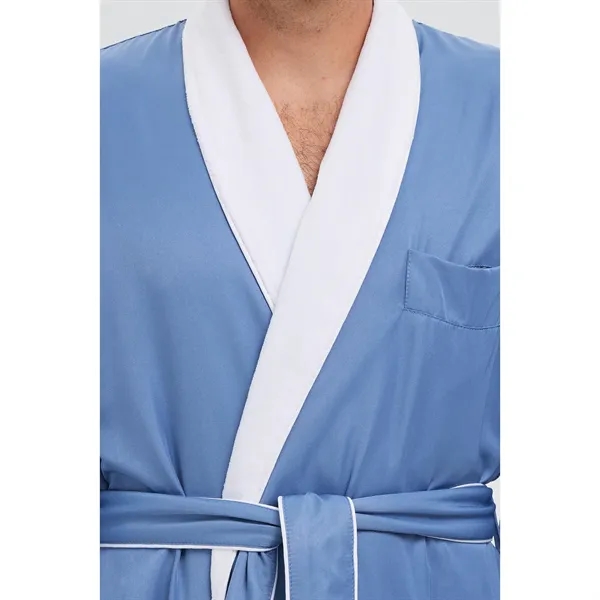 The Microfiber Shawl Robe Lined In Plush - The Microfiber Shawl Robe Lined In Plush - Image 28 of 39