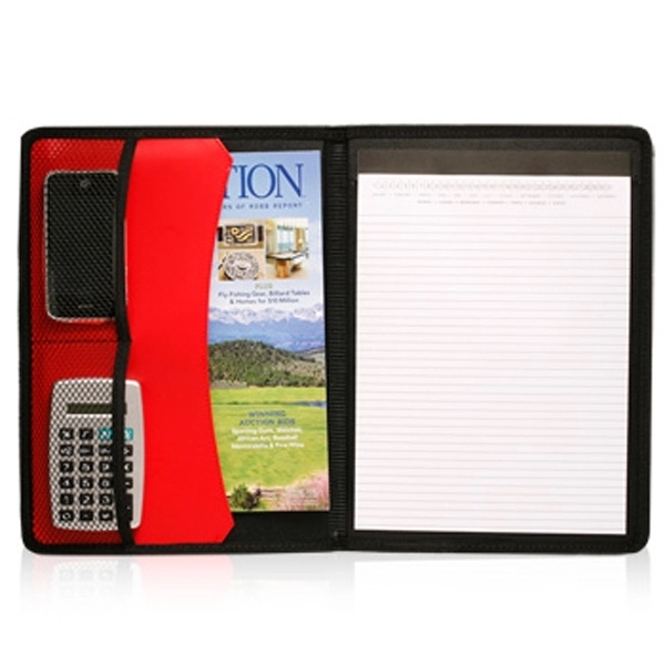 Leather Journal with Color Block Strap and Pen loop - Leather Journal with Color Block Strap and Pen loop - Image 1 of 2