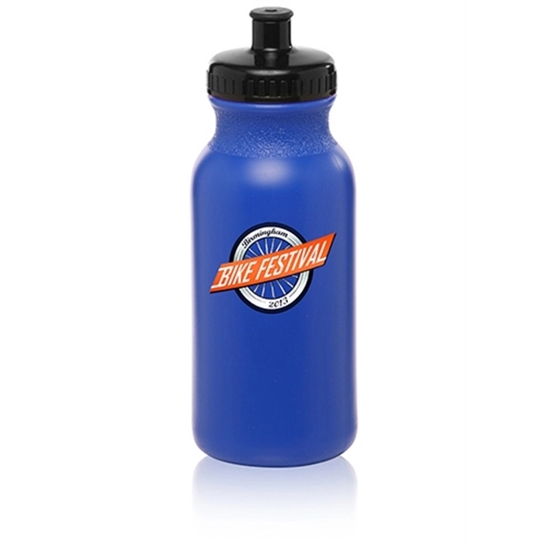 Custom Sports Water Bottle 20 oz with team logo