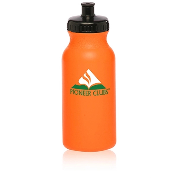 Plastic Water Bottles - 20 oz Custom drinkware