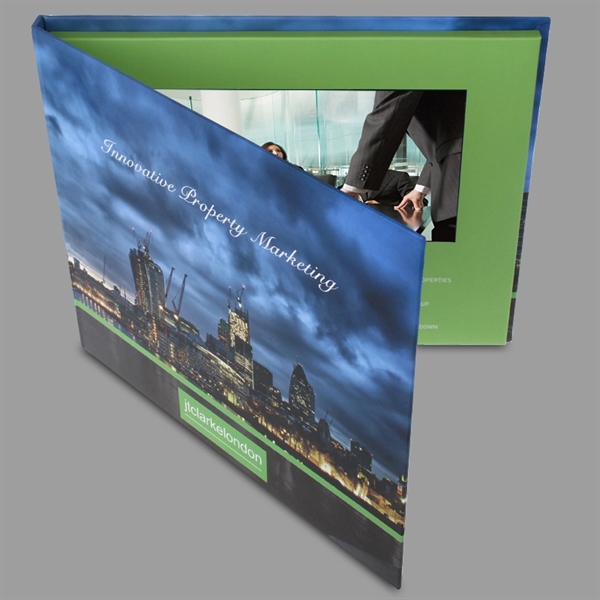 7" High Definition Screen Video Brochure Book -  Hard Cover - 7" High Definition Screen Video Brochure Book -  Hard Cover - Image 2 of 4