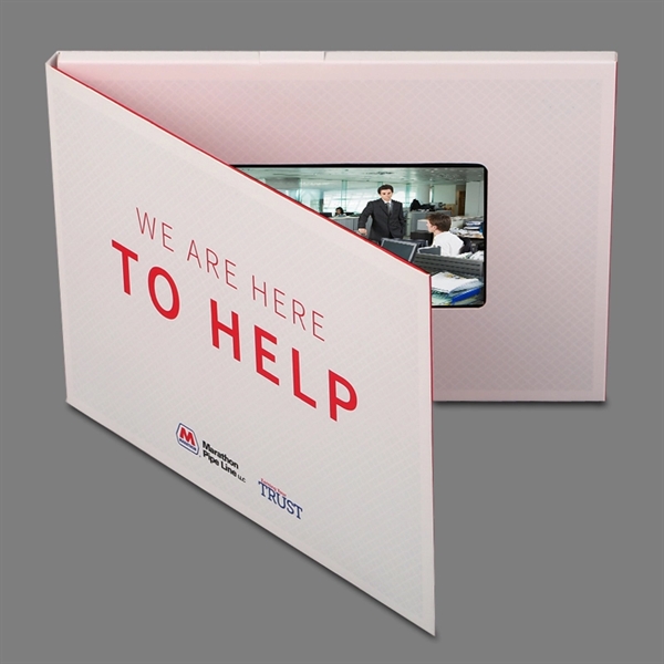 4.3" High Definition Screen Video Brochure Book - Soft Cover - 4.3" High Definition Screen Video Brochure Book - Soft Cover - Image 2 of 2