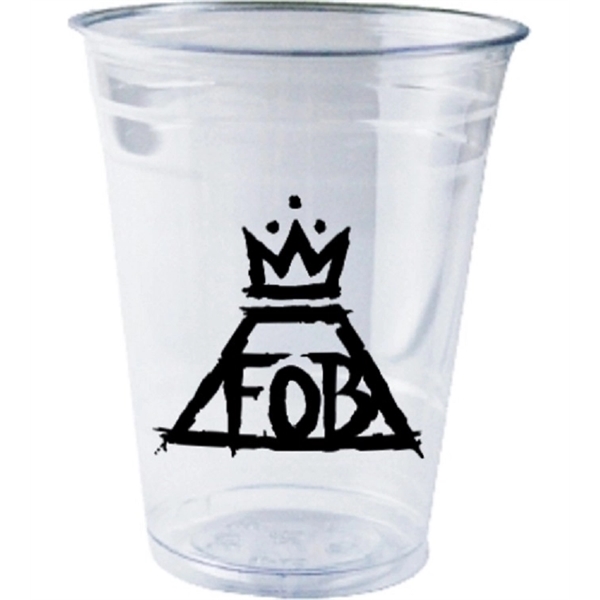 10 oz. Soft Sided Clear Plastic Cup - 10 oz. Soft Sided Clear Plastic Cup - Image 0 of 0