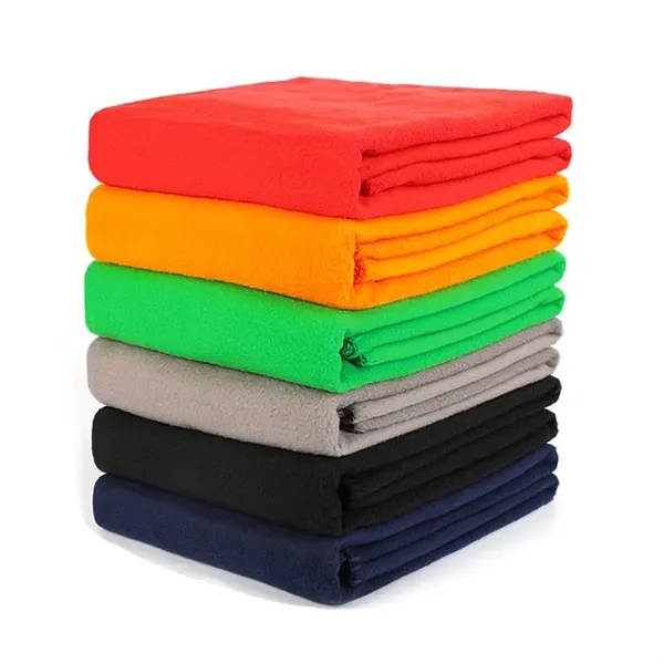 Lightweight Assorted Color Polar Fleece Ultra Soft Blankets - Lightweight Assorted Color Polar Fleece Ultra Soft Blankets - Image 3 of 3