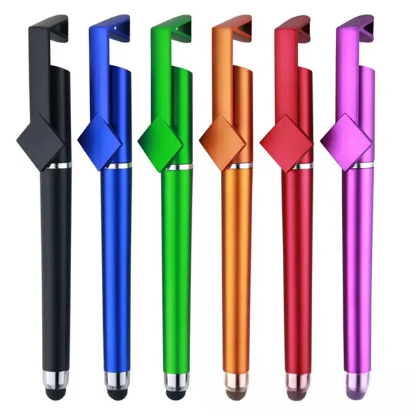 Stylus Pen With Phone Stand And Black Refill - Stylus Pen With Phone Stand And Black Refill - Image 1 of 2