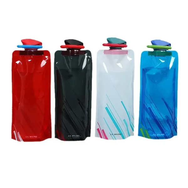 Folding Plastic Water Bottle - Folding Plastic Water Bottle - Image 3 of 3