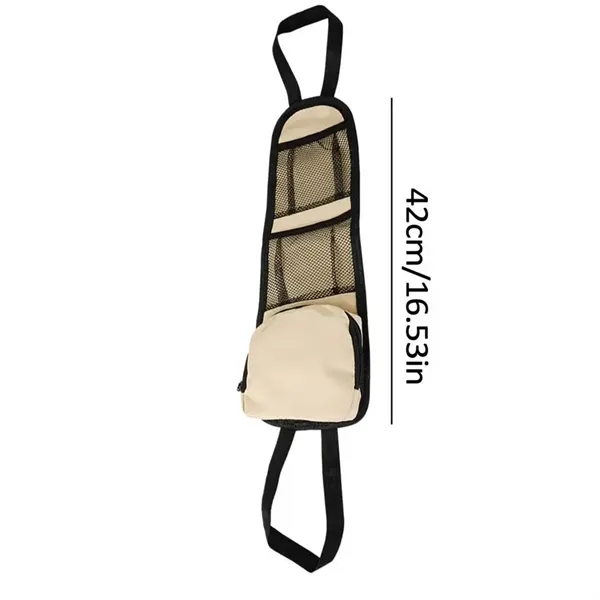 Multi-Pocket Car Seat Storage Hanging Bag for Travel - Multi-Pocket Car Seat Storage Hanging Bag for Travel - Image 1 of 4