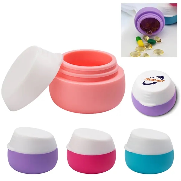 Travel Containers  Cream Jars Refillable Silicone - Travel Containers  Cream Jars Refillable Silicone - Image 0 of 4