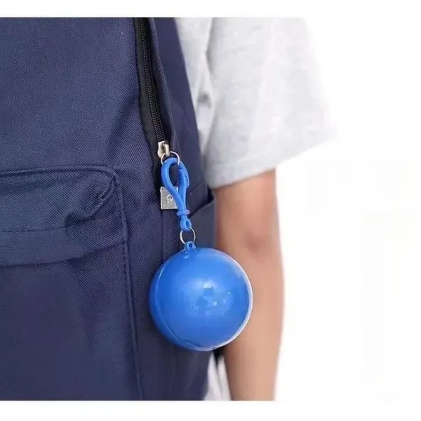 Disposable Portable Raincoat Ball - Disposable Portable Raincoat Ball - Image 1 of 4