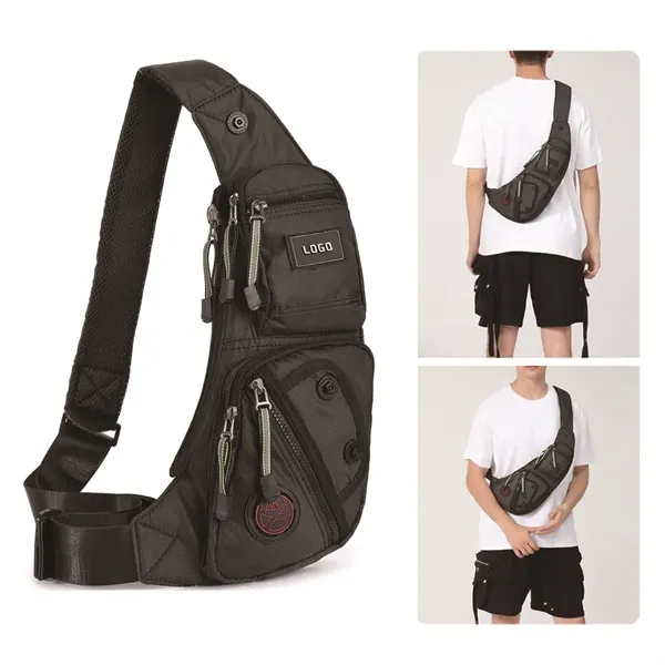 Multipurpose Premium Crossbody Shoulder Bag Sling Backpack T - Multipurpose Premium Crossbody Shoulder Bag Sling Backpack T - Image 0 of 6