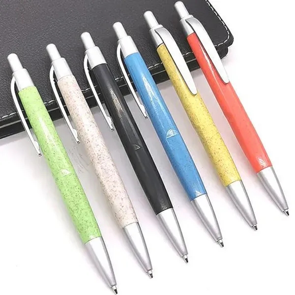 Eco Friendly Recycled Wheat Straw Pen - Eco Friendly Recycled Wheat Straw Pen - Image 3 of 3