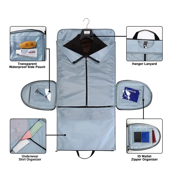 In Stock Portable Folding Suit Business Trip Storage Bag - In Stock Portable Folding Suit Business Trip Storage Bag - Image 3 of 4