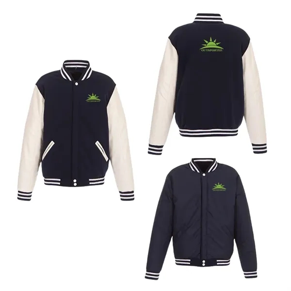 Reversible Baseball Uniforms for men,Bomber jacket - Reversible Baseball Uniforms for men,Bomber jacket - Image 0 of 1