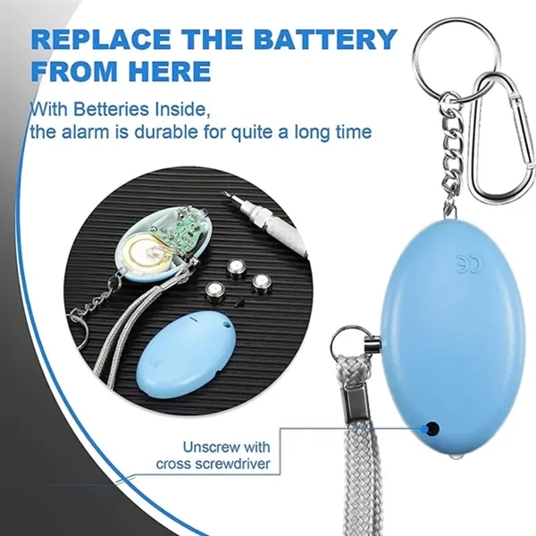 Personal Safety Alarm Keychain - Personal Safety Alarm Keychain - Image 3 of 3