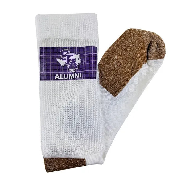 Copper Non-Binding Crew Socks with Oversized DTF - Copper Non-Binding Crew Socks with Oversized DTF - Image 5 of 5