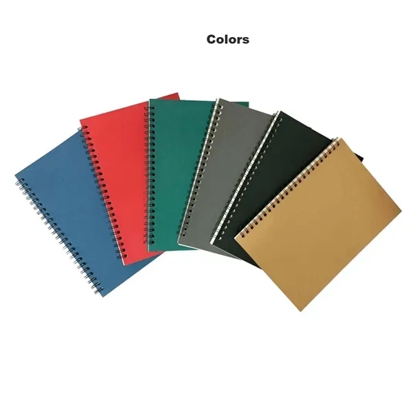 A5 Office Spiral Notebook - A5 Office Spiral Notebook - Image 2 of 4