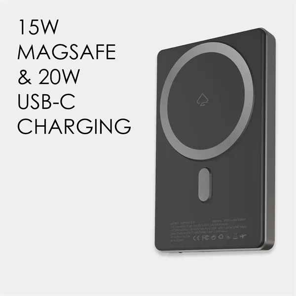 Jupiter 3 - Ultra compact 5000 mah magnetic power bank - Jupiter 3 - Ultra compact 5000 mah magnetic power bank - Image 3 of 6