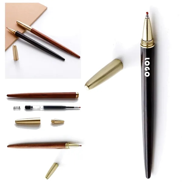 Retro Wooden Business Signature Pen - Retro Wooden Business Signature Pen - Image 0 of 1