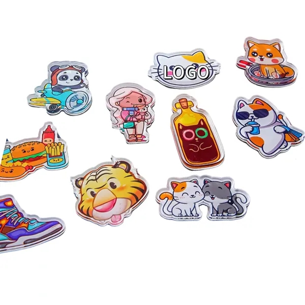 Customized Acrylic Magnets Stickers - Customized Acrylic Magnets Stickers - Image 0 of 3