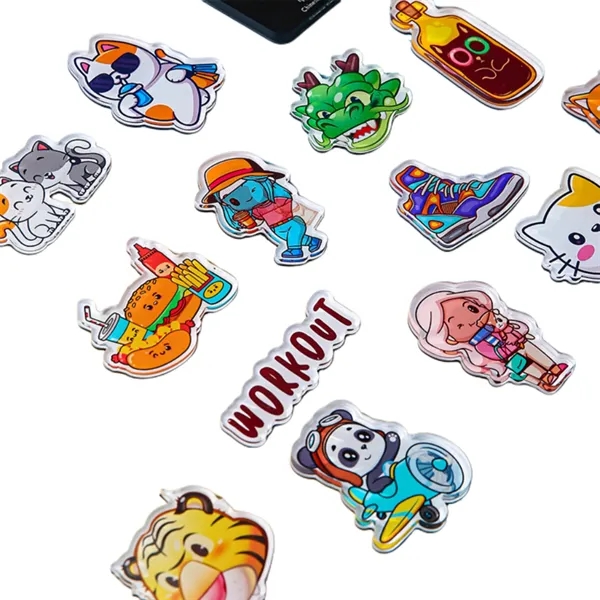 Customized Acrylic Magnets Stickers - Customized Acrylic Magnets Stickers - Image 1 of 3