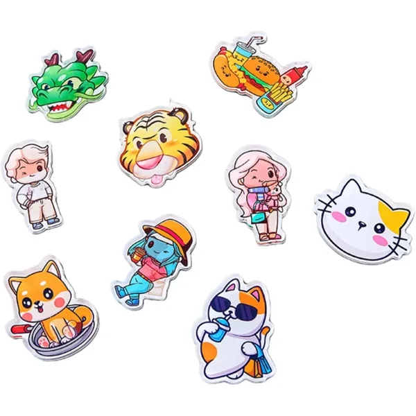 Customized Acrylic Magnets Stickers - Customized Acrylic Magnets Stickers - Image 2 of 3