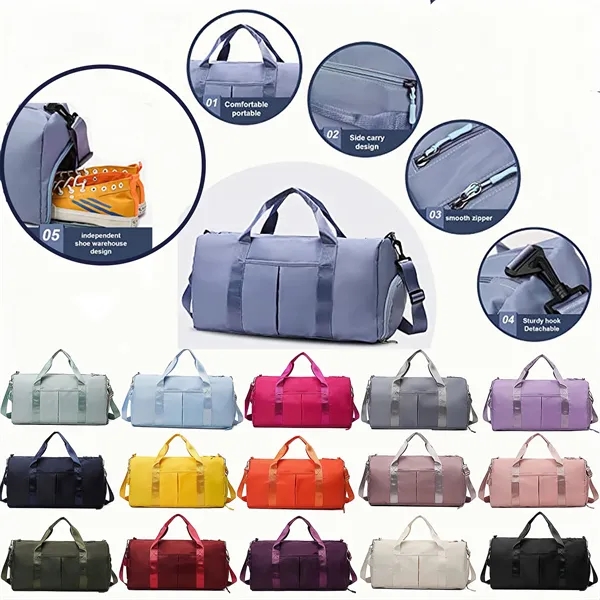 Tote Porter Hydration and Fitness Duffel Bag - Tote Porter Hydration and Fitness Duffel Bag - Image 0 of 17