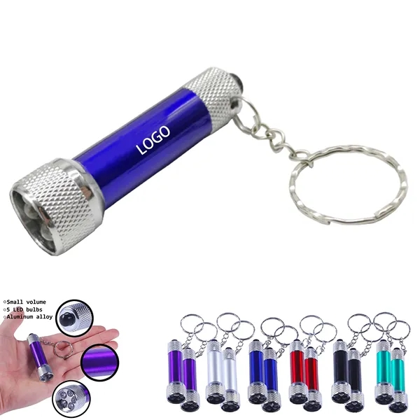 Mini LED Flashlight Keychain - Mini LED Flashlight Keychain - Image 0 of 4