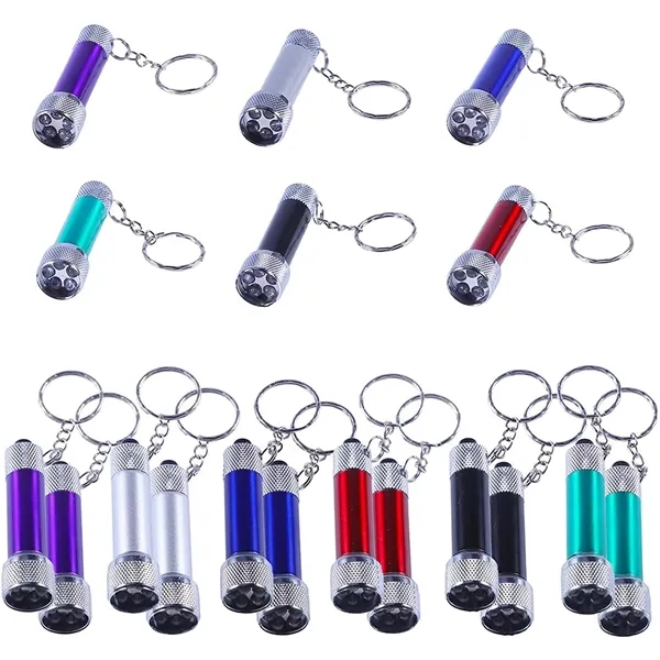 Mini LED Flashlight Keychain - Mini LED Flashlight Keychain - Image 1 of 4