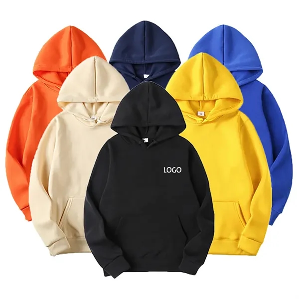 Unisex Solid Basic Hoodie - Unisex Solid Basic Hoodie - Image 0 of 6