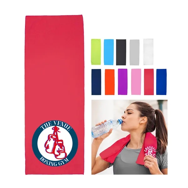 Full Color RPET Cooling Towel - Full Color RPET Cooling Towel - Image 0 of 11