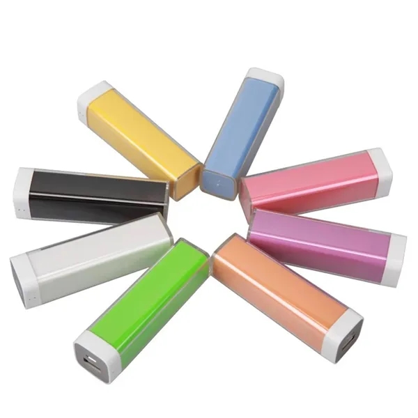 Portable Translucent Power Bank Travel Charger 2600Mah - Portable Translucent Power Bank Travel Charger 2600Mah - Image 2 of 3