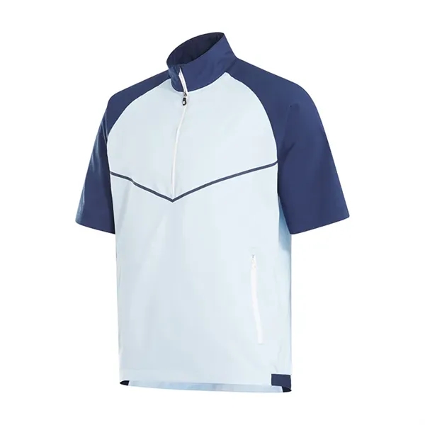 FootJoy Short Sleeve Zephyr Windshirt - FootJoy Short Sleeve Zephyr Windshirt - Image 4 of 7