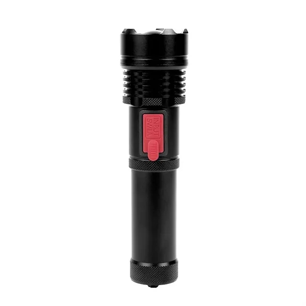 800LM Metal Flashlight with 1500mAh Rechargeable Battery - 800LM Metal Flashlight with 1500mAh Rechargeable Battery - Image 3 of 4