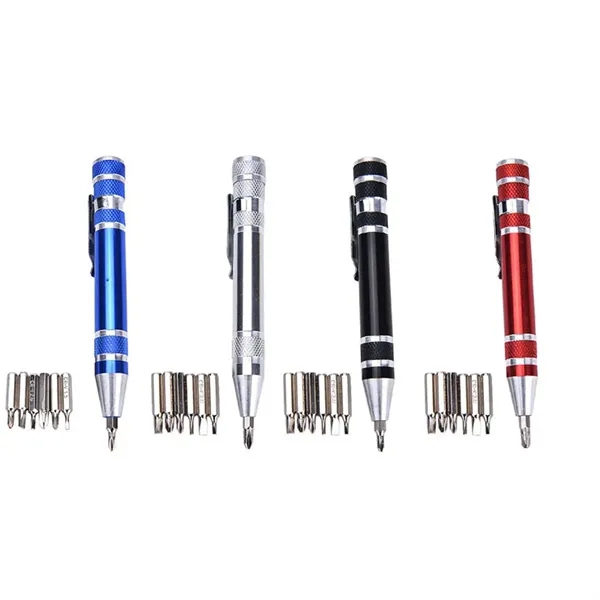 8 in1Fixing Screwdriver Precision Tools Multifunction Pen - 8 in1Fixing Screwdriver Precision Tools Multifunction Pen - Image 4 of 4