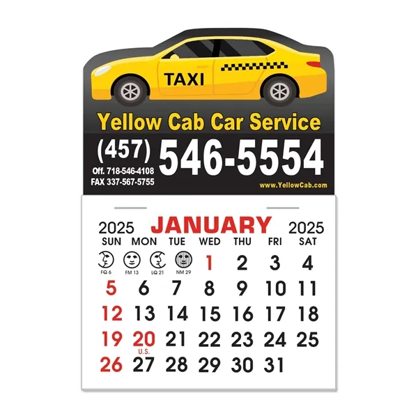 Stick It Magnet Calendar Pads - Car - Stick It Magnet Calendar Pads - Car - Image 1 of 1
