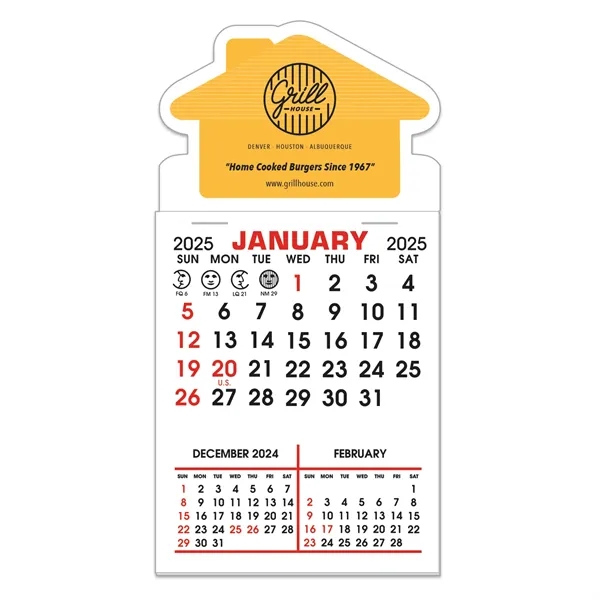 Stick It Magnet Calendar Pads - House - Stick It Magnet Calendar Pads - House - Image 0 of 1